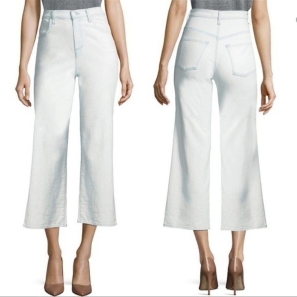 NWT J Brand Joan High Rise Crop Jeans in Powdered PP7